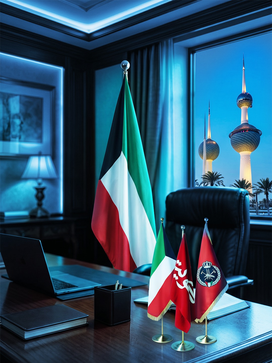 Kuwait Ministry Flags